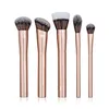 rose gold makeup brush set